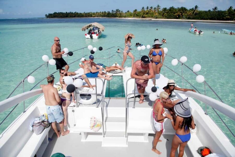 From Bavaro, Punta Cana: Boat Party, Snorkeling, Drinks, Snacks, and Transportation - The 3-hour catamaran party rhythm from Bávaro