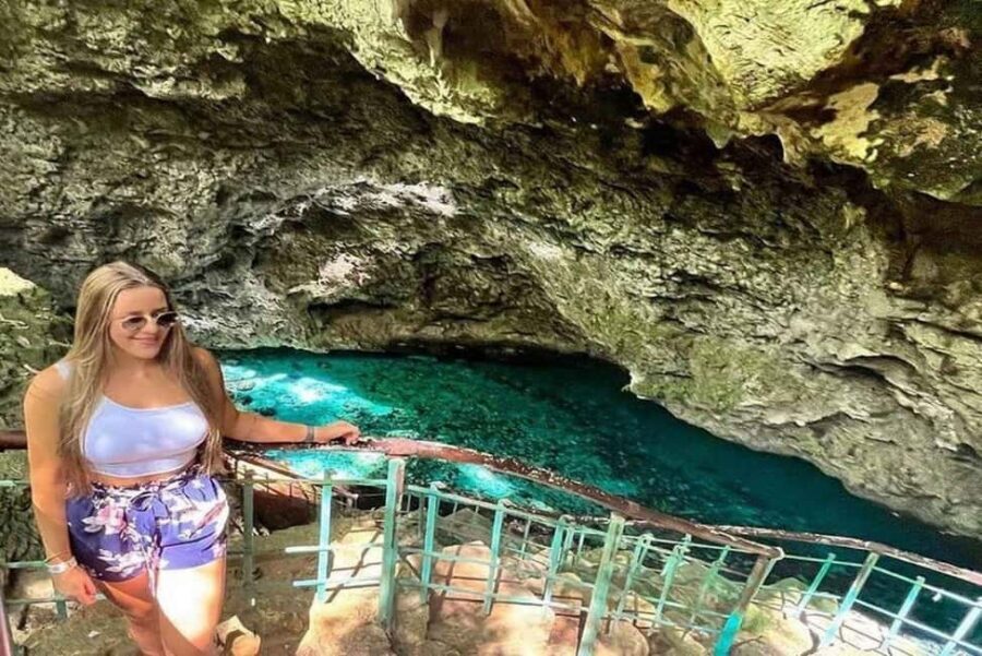 From Punta Cana Santo Domingo Day Trip with Hotel Pickup - Los Tres Ojos National Park Cenotes: Cool Water, Big Wow