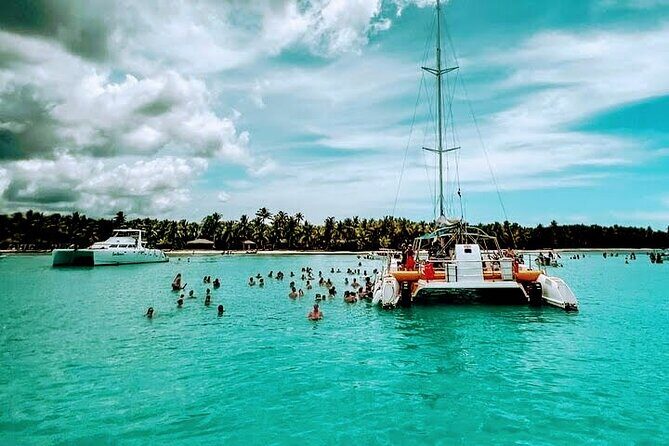 Full-Day Cruise to Saona Island - Natural pool and lunch - Saona Island time: palm trees, sand, and the natural pool magic