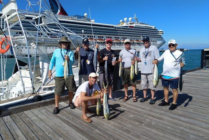 Half Day Big Game Fishing private charter - The Trojan 34 ft boat and your crew: the real heart of the trip