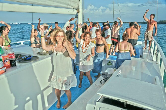 Happy Hour Sailing Cruise from Punta Cana - Catamaran Cruise Along the Coastline (With Music Built In)