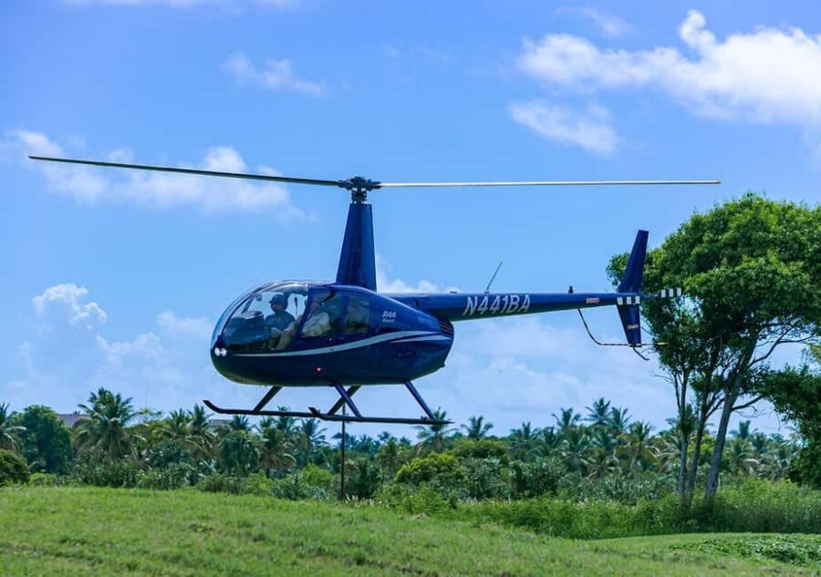 HELICOPTER TOUR - Cana Tour helicopter basics from White Sands (Cap Cana)