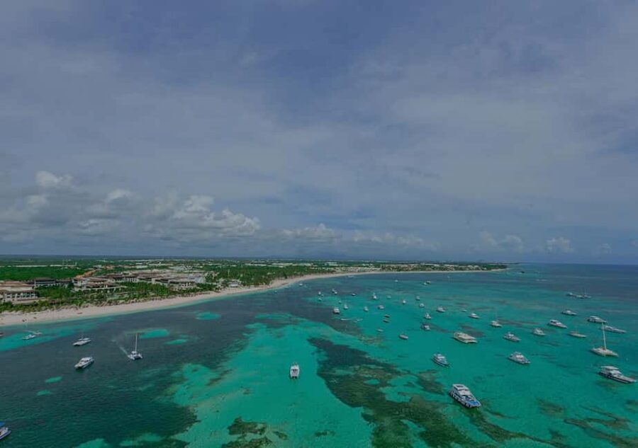 HELICOPTER TOUR - What you’ll see from above: Cap Cana Marina, celebrity villas, and downtown Punta Cana