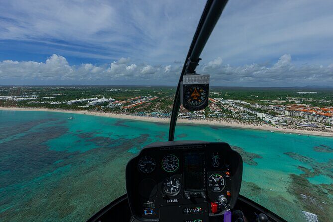 Helicopter tour of Punta Cana - Where the helicopter tour starts: White Sands or Cap Cana