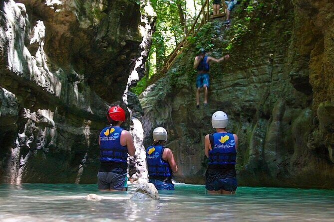 Hike, Swim and Enjoy Nature's Paradise in Damajagua Waterfalls - First pools and optional cliff jumps: refreshing, fast, and fun