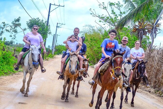 HORSEBACK - RIDE Through Punta Cana - Ranch-to-Macao Beach: the big payoff