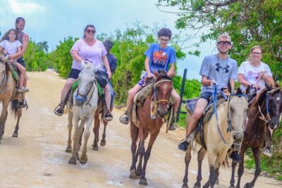 HORSEBACK - RIDE Through Punta Cana - The pace: walking easy or going faster