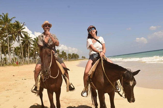 Horseback riding along Macao beach from Punta Cana - Price value of the $65 Macao beach ride