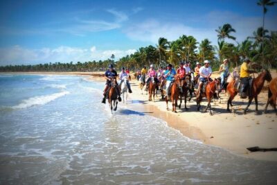 Horseback Riding along the Beach - Two days of guided riding along Macao Beach (what that really means)