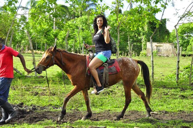 Horseback Riding in the Dominican Jungle - Open bar + barbecue buffet lunch: good value, but pace it