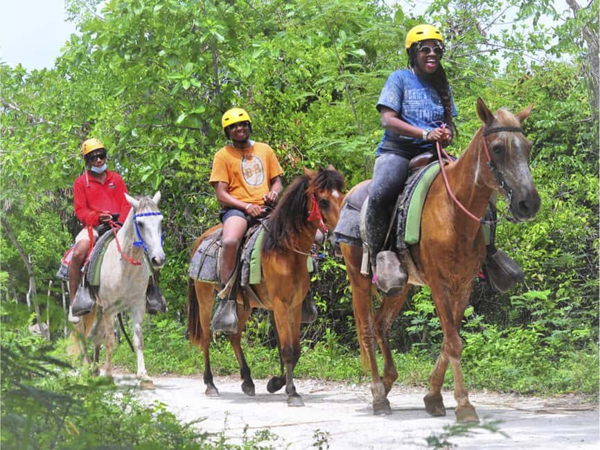 Horseback Riding Macao Beach Experience Paradise onHorseback - Riding through lush tropical trails toward the beach
