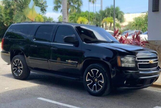 Luxury Airport Transfer to or from Bayahibe - La Romana - Inside the Suburban: comfort details that actually matter