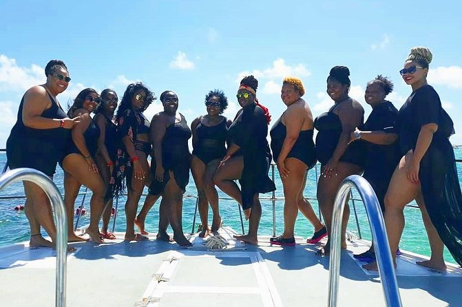 Morning Private Party Boat with Water Slide Open Bar and BBQ - Stop 1: Bavaro Beach Snorkeling at Cabeza de Toro