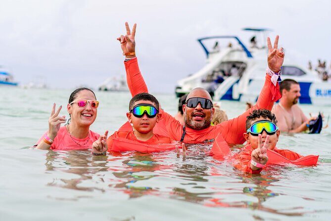 Multi-day buggy and Party Boat in Punta Cana - Day 2 Party Boat on Bávaro Coast: Open Bar, Snorkeling, Dancing, Natural Pool Time
