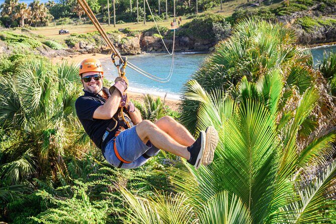 Ocean Zipline Adventure in Puerto Plata at Coconut Cove Beach - Who Should Book This Ocean Zipline and Beach Combo