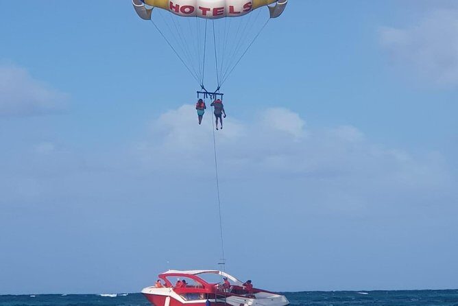 Parasailing Adventure in Punta Cana with Pick Up - Small group value: max 12 travelers, less chaos