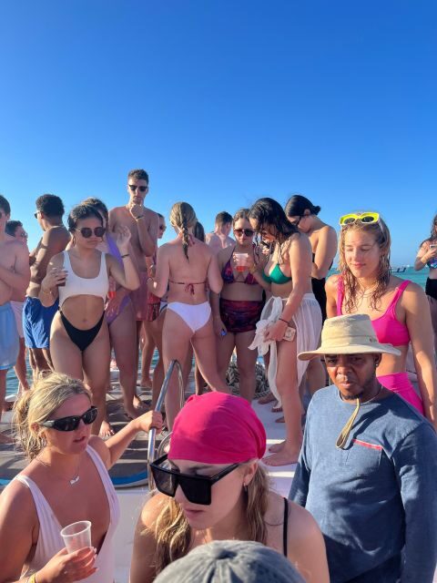 Party Boat and Snorkelling in Punta Cana - Dolphins and the man-made Dolphin Island: the sight you get without overpromising