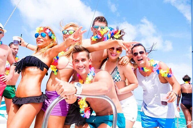 Party boat in Catamaran with Open Bar Only Adults + Snorkeling - Key Highlights You’ll Actually Notice