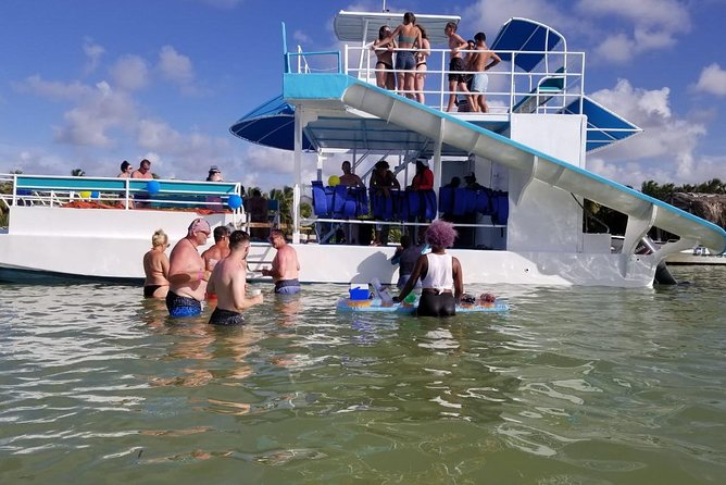 PARTY BOAT Punta Cana - Coastal Cruising, Coral Reef Areas, and the Natural Pool