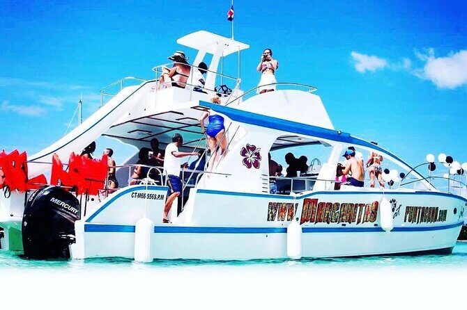 Private Cruise Party with Drinks and Snorkeling in Punta Cana - Bavaro Beach snorkeling stop 2: reef time and coral-and-fish spotting