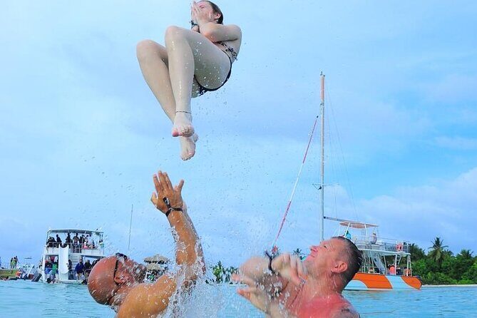 Private Cruise with BBQ - Slide And Open Bar - Natural Pool Stop With Water Slide: The Best Photo and Swim Combo