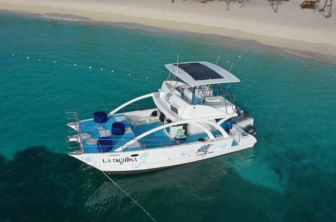 Private Full Day Charter to Saona Island from Punta Cana - Open bar, mojitos, DJ on board, and the comfort details that count