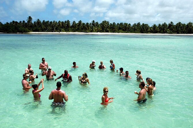 Private Party Boat Tour From Punta Cana with Drinks - From Pickup to Board: Start Time and Mobile Ticket Notes