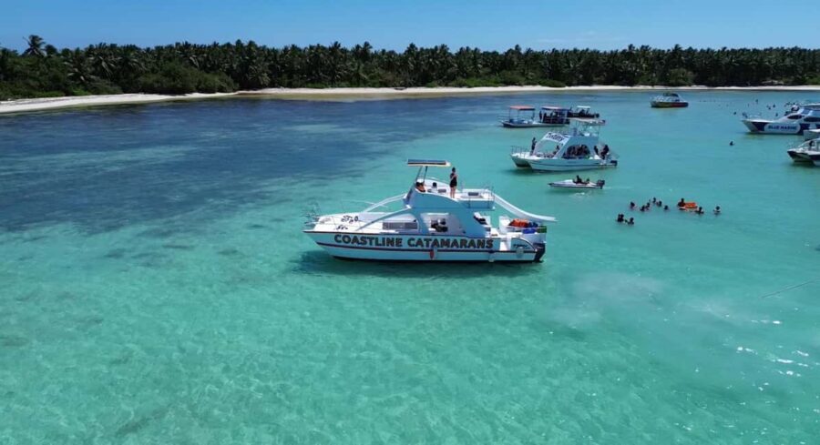 Private Party Boat Tour with Drinks and Snacks in Punta Cana - Getting there: pickup from Bavaro, Punta Cana, or Macao