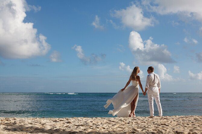 Professional Photo Session at a Bavaro Beach - The one trade-off: beach conditions control the look