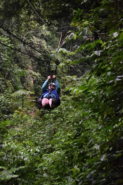 Puerto Plata/Amber Cove: Zipline and Waterfalls with Lunch - The lunch stop: Dominican food that hits after the hike