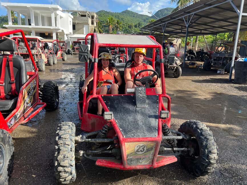 Puerto Plata: Buggy for 2 Excursion - How the ride works: from pickup to dirt roads, streams, and beach time