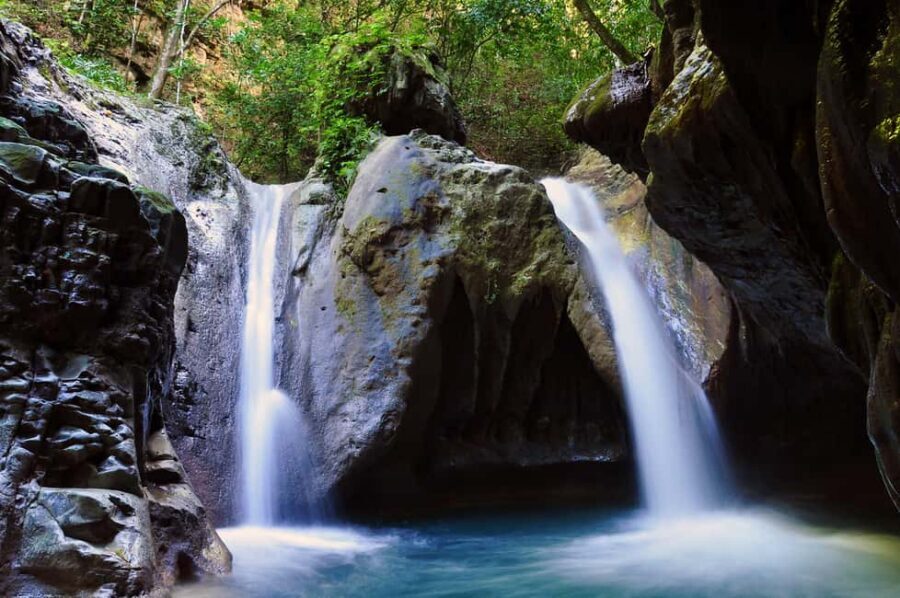 Puerto Plata: Buggy, Zip Line, Waterfalls, and Lunch Combo - Canopy zip lines: harness fit, long cables, and wind reality