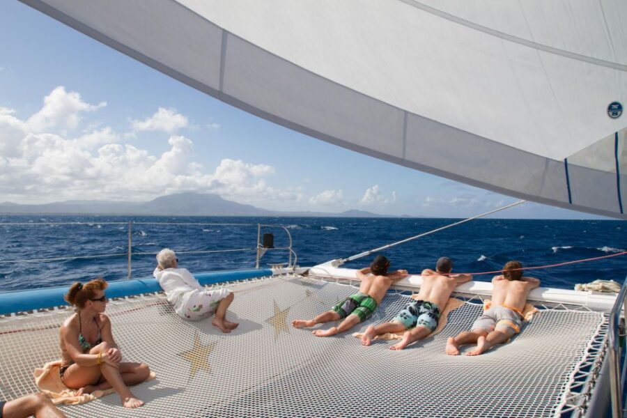 Puerto Plata: Catamaran Snorkeling Trip w/ Buffet & Open Bar - Lunch, Open Bar, and the Dominican Buffet Rhythm Onboard
