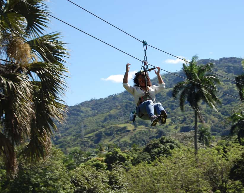 Puerto Plata: Monkeyland and Zip-Line Adventure - After the Zip: Monkeyland and That Quiet Moment with Squirrel Monkeys