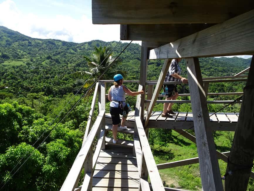 Puerto Plata: Zip Line Adventure - Safety briefing meets the ACCT certified cable course