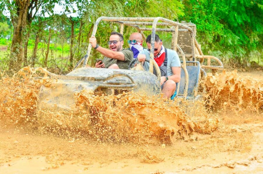 Punta Cana Amazing Dune buggy For Small Groups and Pickup - Cenote time: refreshing water, with one big reality check