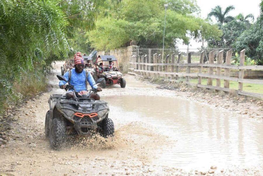 Punta Cana: ATV Tour with Coffee and Chocolate Tasting - Macao Beach: the fun sand time, with a heads-up