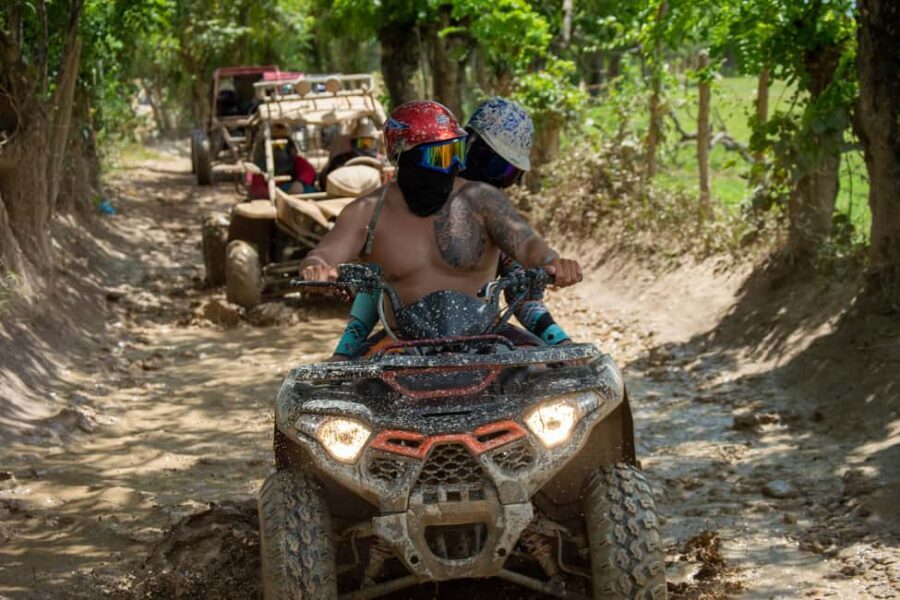 Punta Cana: ATV Tour with Underground Cave and Macao Beach - Underground Cave Swim: Clear Water, Quick Timing