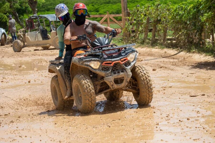 Punta Cana: ATV Tour with Underground Cave and Macao Beach - The 4-Hour Rhythm: Transportation, ATV Time, and Two Water Stops