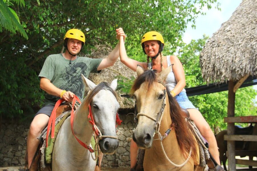 Punta Cana: Bávaro Adventure Park Horse Riding & Waterfalls - Entering Bávaro Adventure Park: Transfer, Meet-Up, and Timing