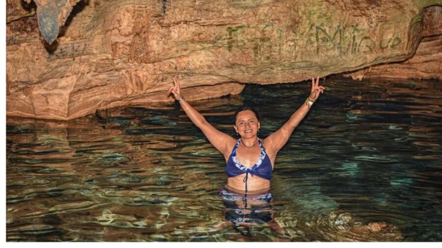 Punta Cana Boogie Adventure - Cenote time: swim in crystal-clear water and cool off