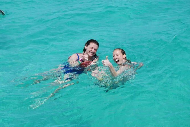 Punta Cana Booze Cruise with Snorkeling, Natural Pool & Open Bar - Natural pool stop: the floating bar break you’ll remember
