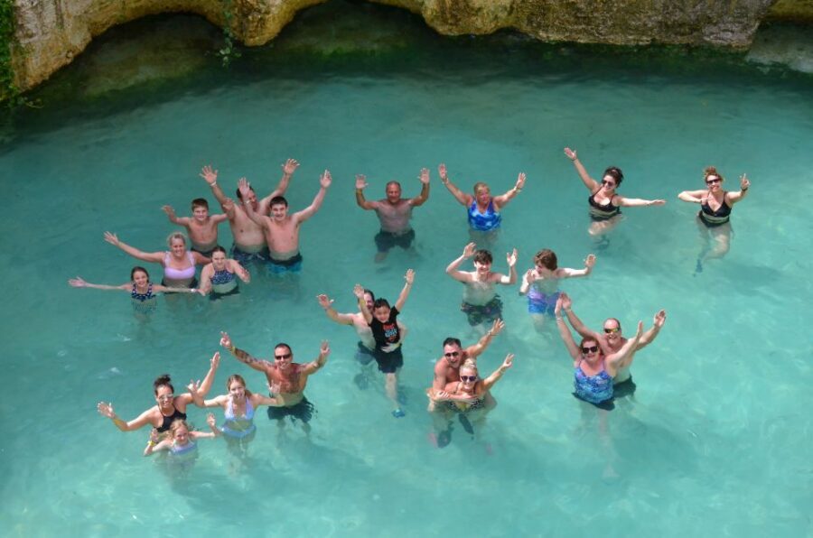 Punta Cana: Buggy Ride, Blue Cenote Lagoon and Jungle River - Blue Lagoon cenote: open-water swimming and that cool blue payoff