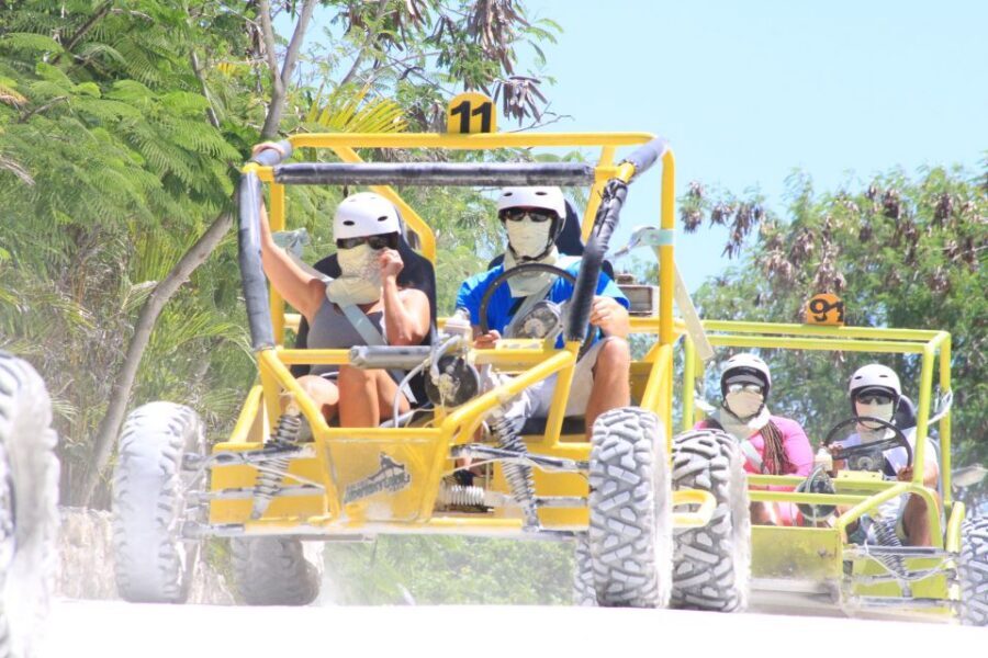 Punta Cana: Buggy Ride, Blue Cenote Lagoon and Jungle River - Safety, phone rules, and the photo upsell question