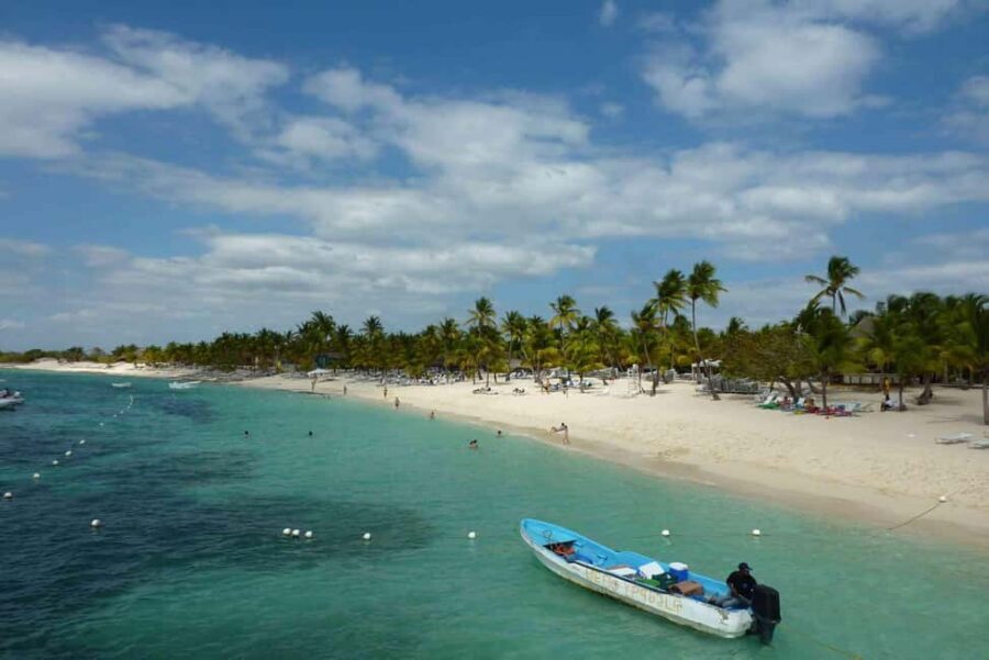 Punta Cana: Catalina Snorkeling & Altos de Chavón Day Trip - The marina scene and the catamaran ride toward Catalina