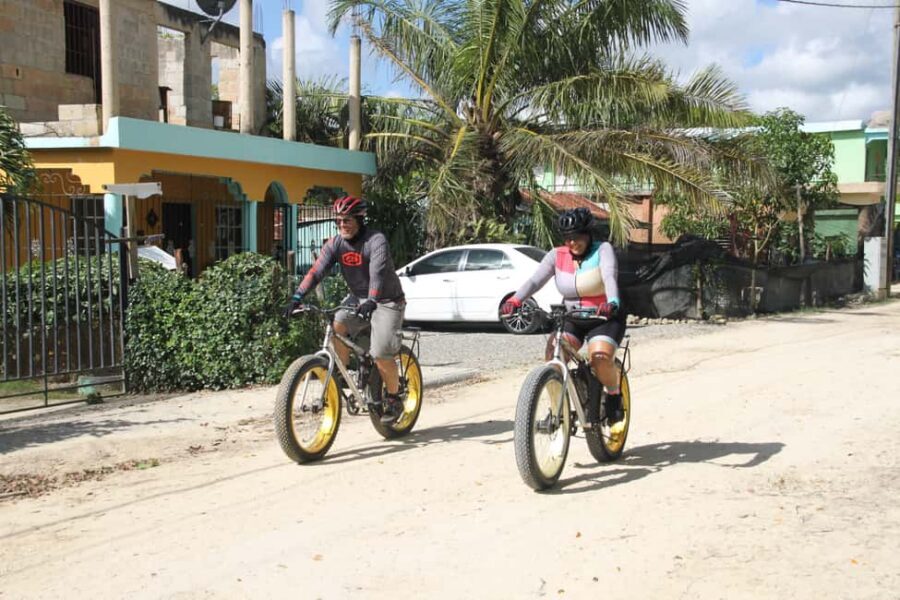 Punta Cana E-bike tour: Macao, El Salado, Ceiba, El Caño - E-bikes for a quick look at real Punta Cana