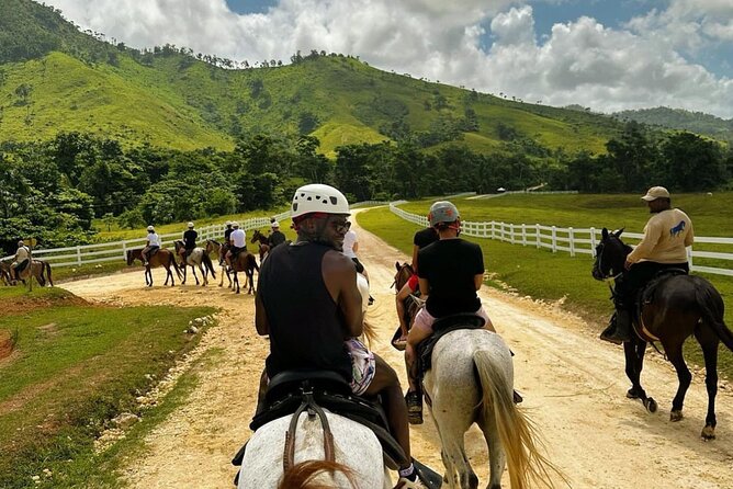 Punta Cana Horse Riding for Beaches in Field - What’s included matters: helmet, water, and the small comfort fixes
