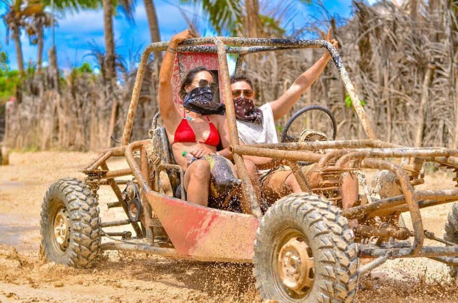 Punta Cana: Macao Beach Buggy Lagoon Cave Tour - Buggy drive from hotel to the coffee-and-cocoa interior