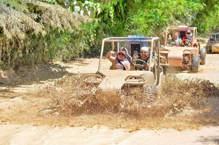 Punta Cana: Macao Beach Buggy Lagoon Cave Tour - Macao Beach stop: your Caribbean swim break