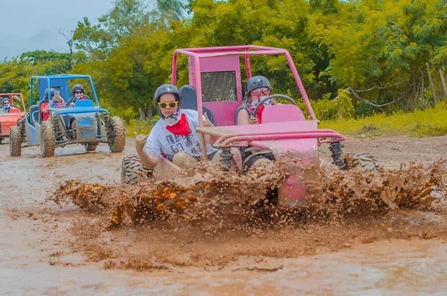 Punta Cana: Macao Beach Buggy Tour and Cenote with Transfers - From safety briefing to the Fun Run buggies